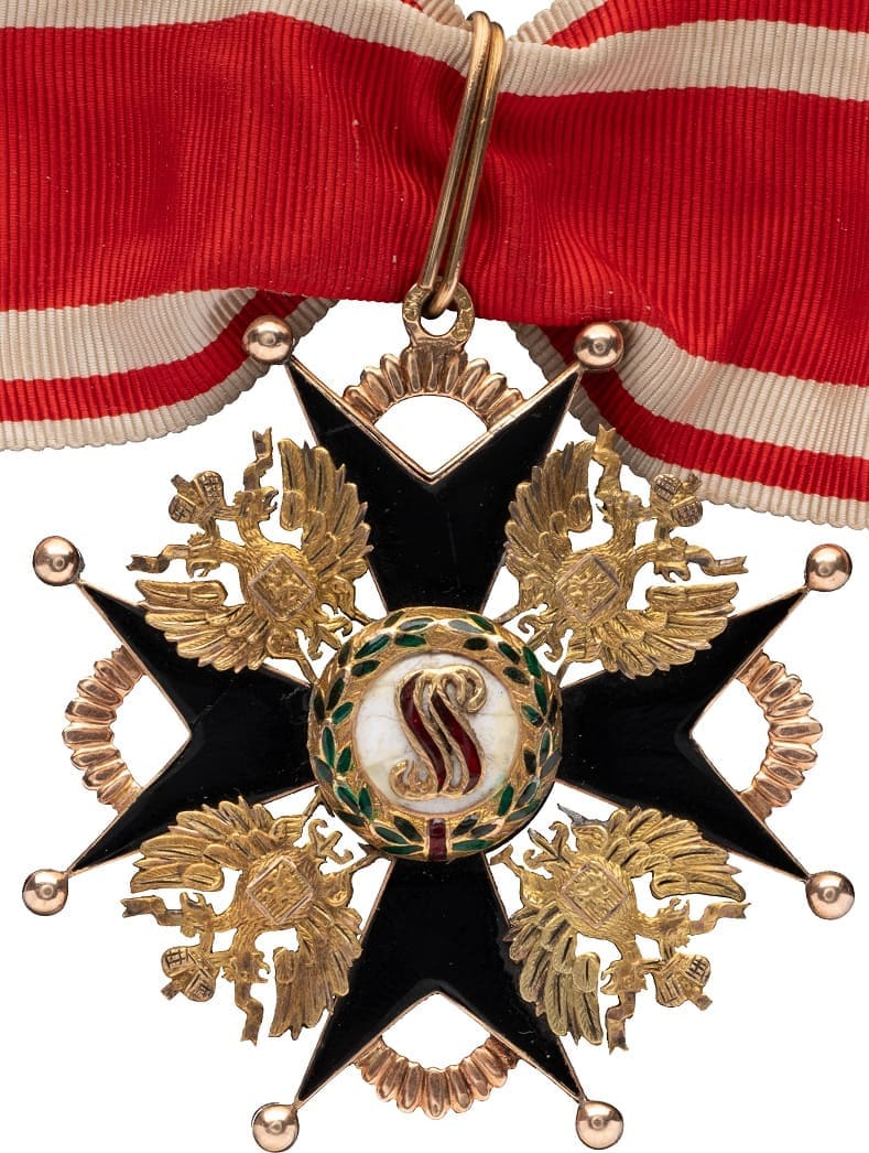 Знак ордена Святого Станислава 2-й степени темной эмали пк.jpg