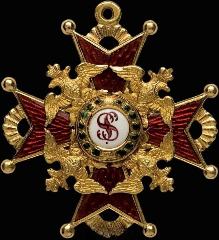 Знак ордена Святого Станислава 2-й степени WK.jpg