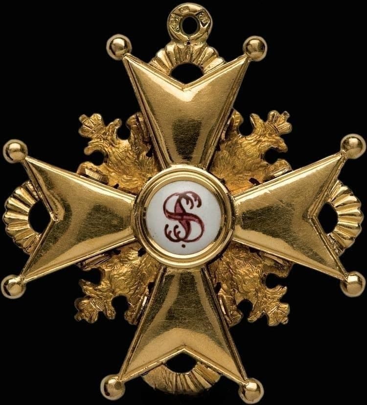 Знак ордена Святого  Станислава 2-й степени WK.jpg