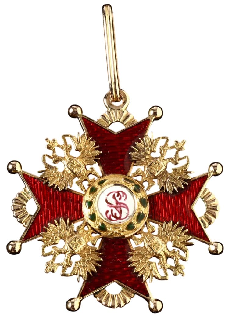 Знак ордена Святого Станислава 2-й степени WK.jpg