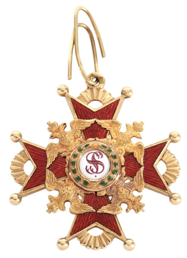Знак ордена Святого Станислава 2-й степени WK.jpg