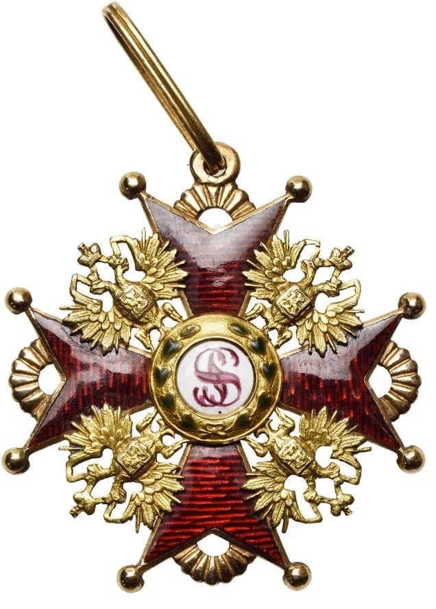Знак ордена Святого Станислава 2-й степени WK.jpg