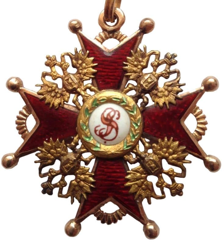 Знак ордена Святого Станислава 3-й степени АК.jpg