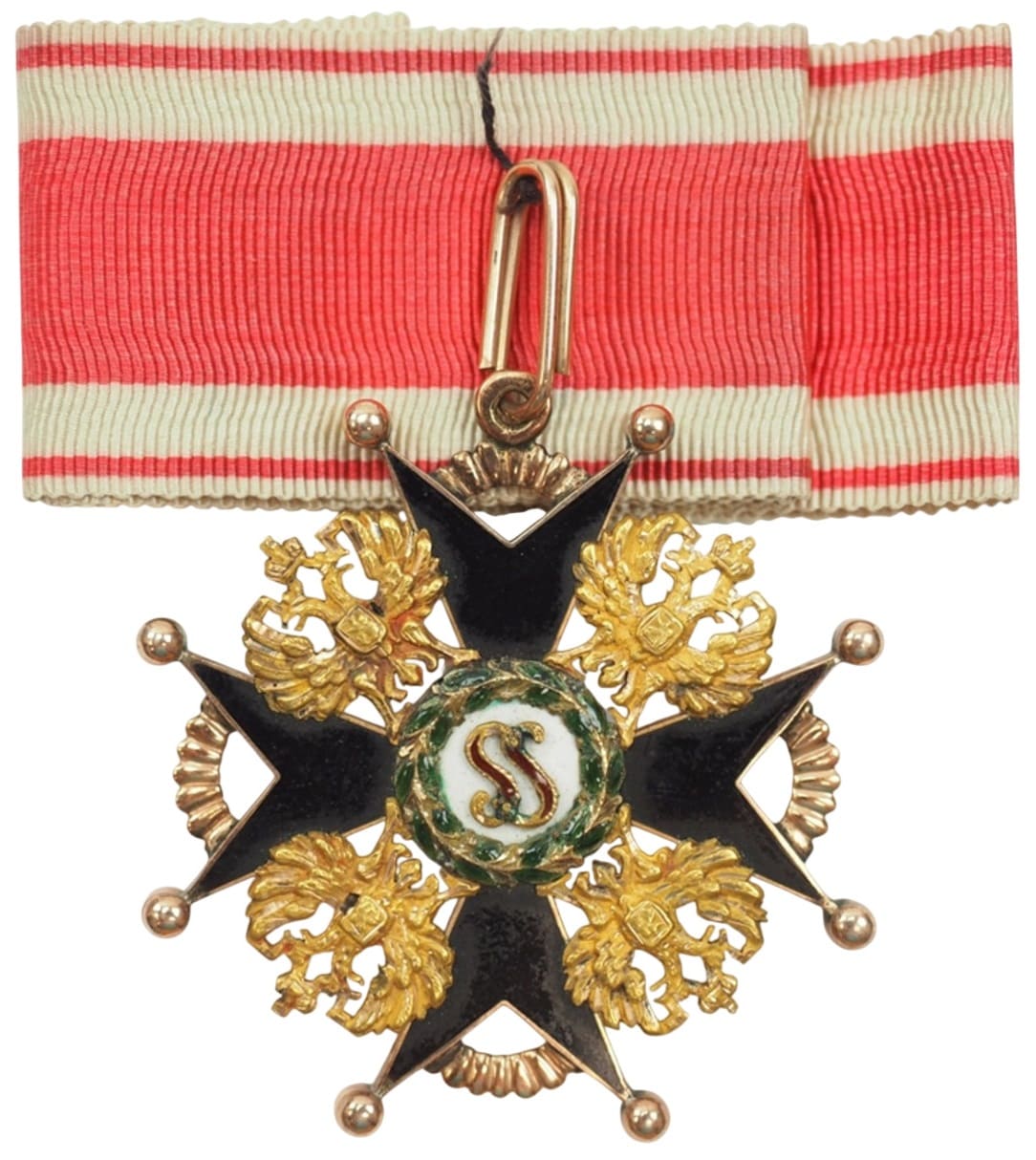 Знак ордена Святого  Станислава 3-й степени AW.jpg
