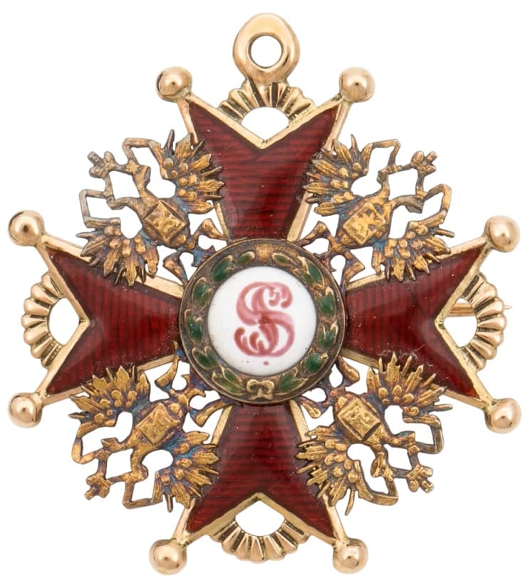 Знак ордена Святого Станислава 3-й степени IK.jpg