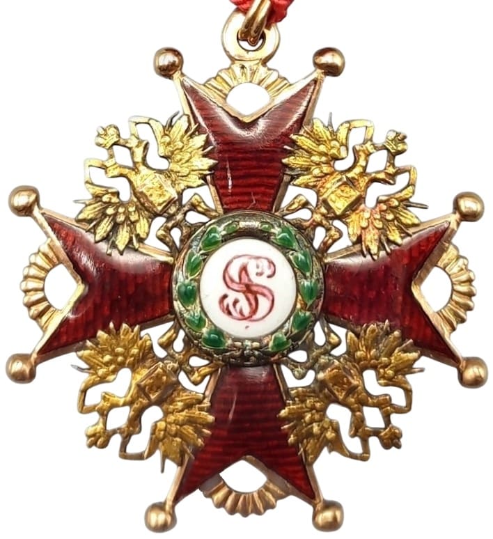 Знак ордена Святого  Станислава 3-й степени IK.jpg