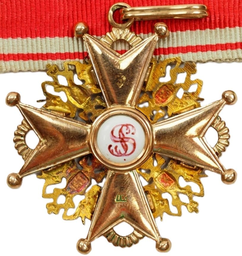 Знак ордена  Святого  Станислава 3-й степени IK.jpg