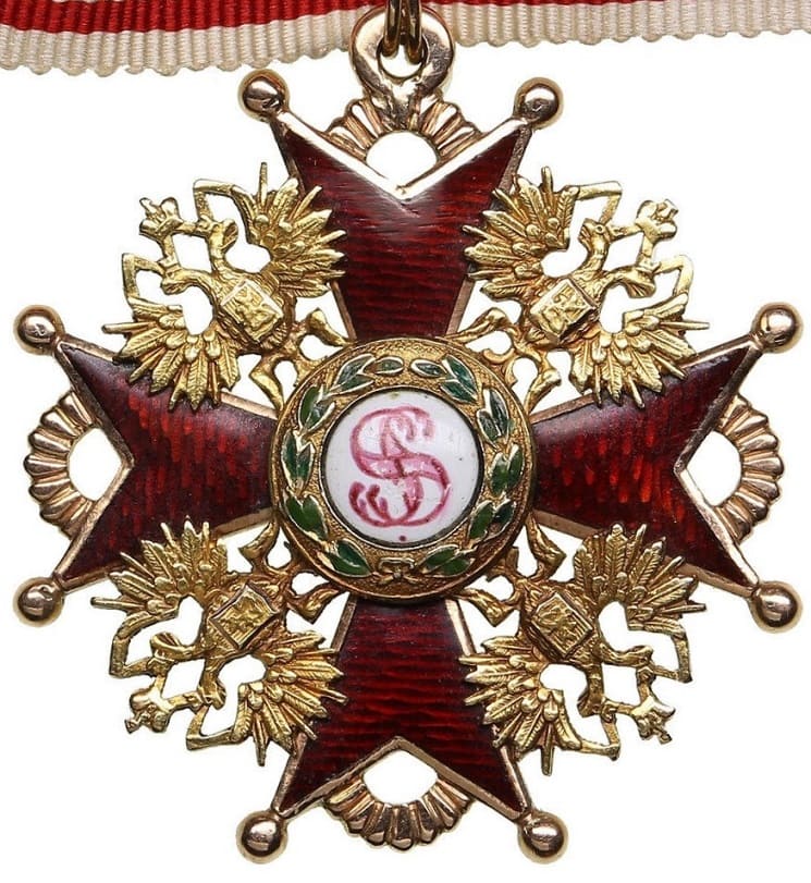 Знак ордена Святого Станислава  3-й степени IK.jpg