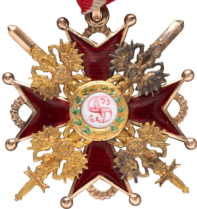 Знак ордена Святого Станислава 3-й степени с мечами AK.jpg