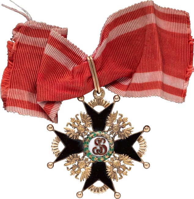 Знак ордена Святого Станислава 3-й степени темной эмали  ИО.jpg