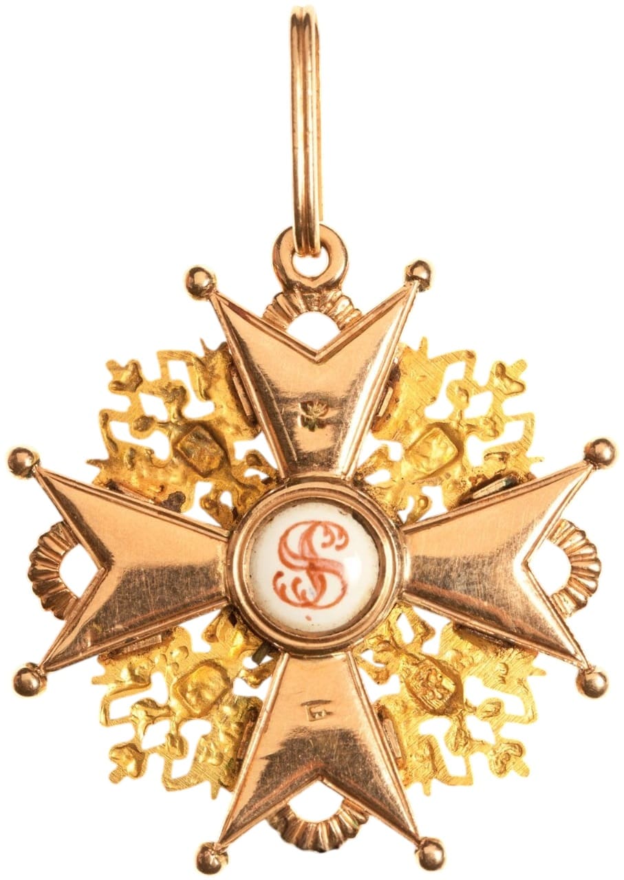 Знак ордена Святого Станислава 3-й степени  WK.jpg