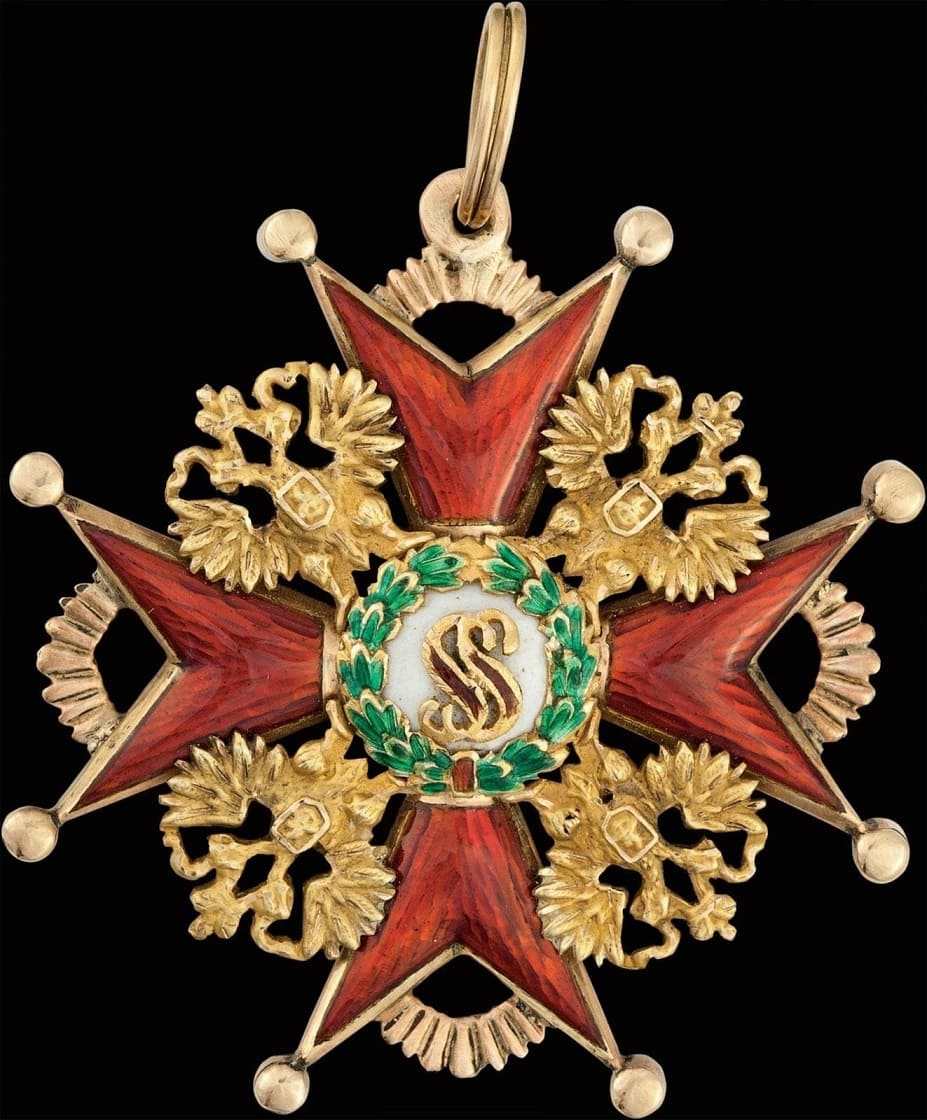 Знак ордена Святого Станислава II степени ИО.jpg