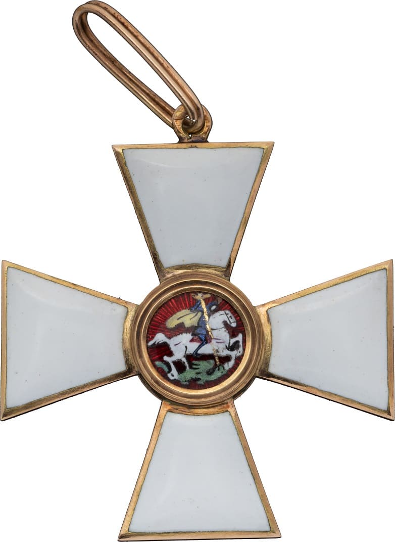 Знак ордена Святого Великомученика и Победоносца Георгия 3-й степени Эдуард.jpg