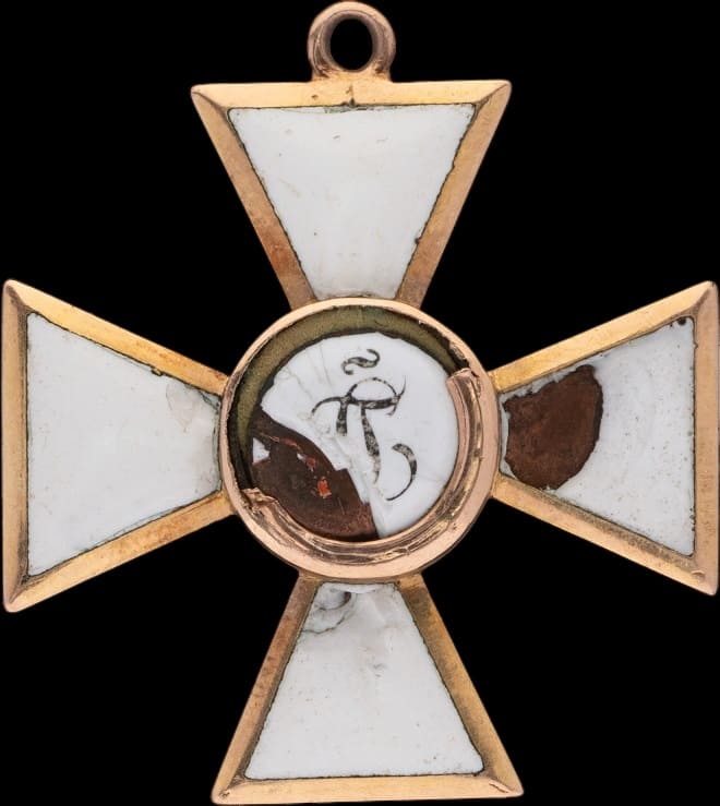 Знак ордена Святого  Великомученика и Победоносца Георгия 4-й степени.jpg