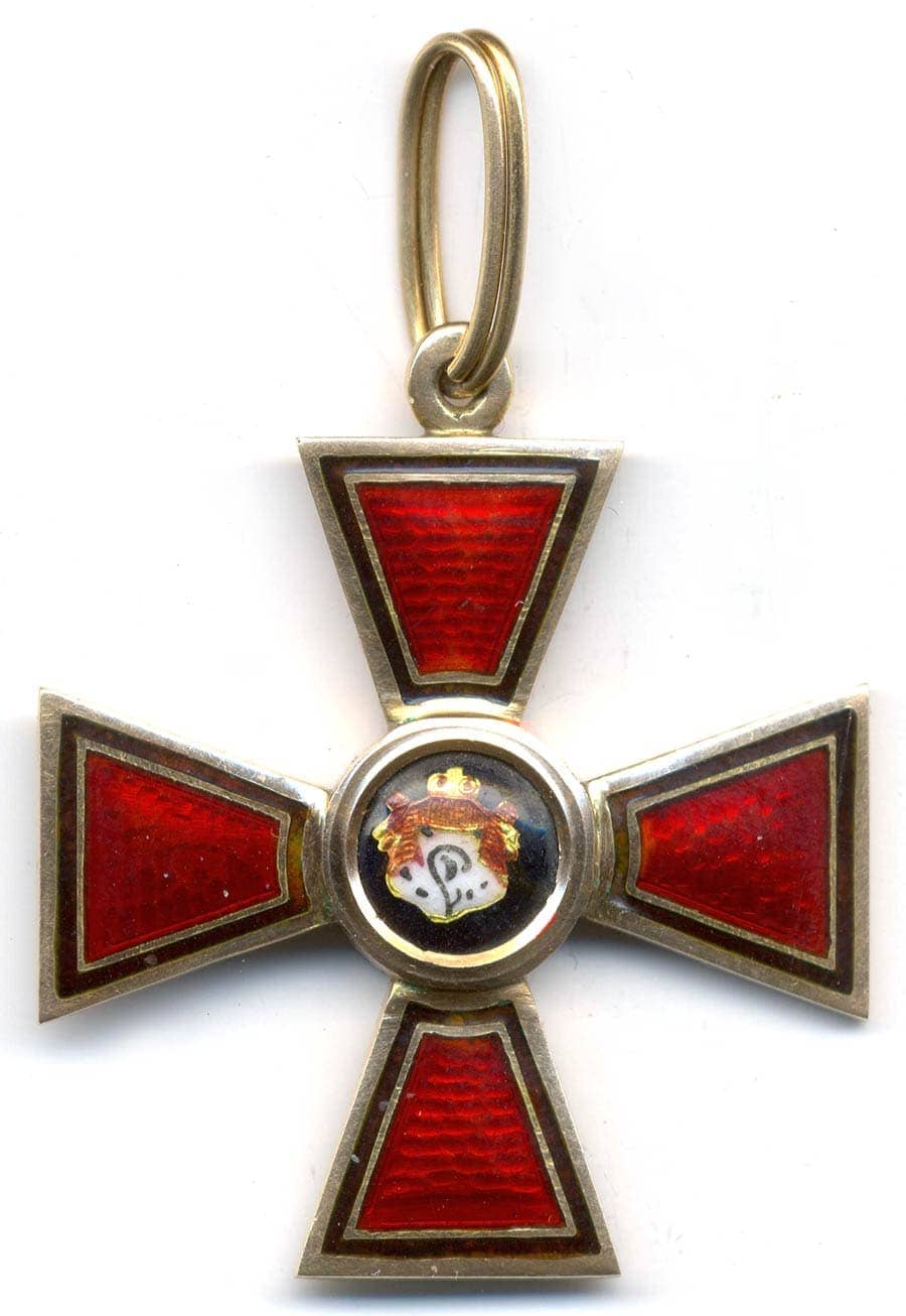 Знак ордена Святого Владимира 4-й степени АК.jpg