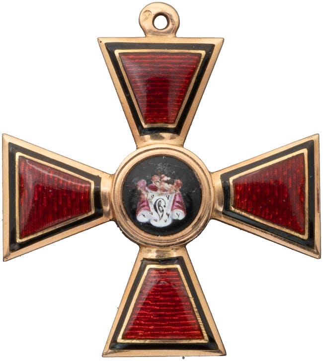 Знак ордена Святого Владимира 4-й степени Мастерская Г.В.Кеммерера и И.В.Кейбеля.jpg