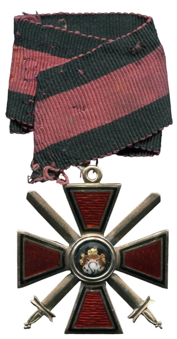Знак ордена Святого Владимира 4-й степени с мечами IK.jpg