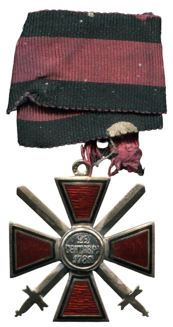 Знак ордена  Святого Владимира 4-й степени с мечами IK.jpg