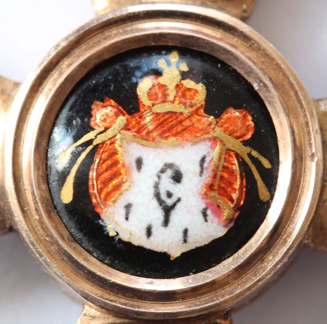 Знак Ордена Святого Владимира  4 степени, IK.jpg