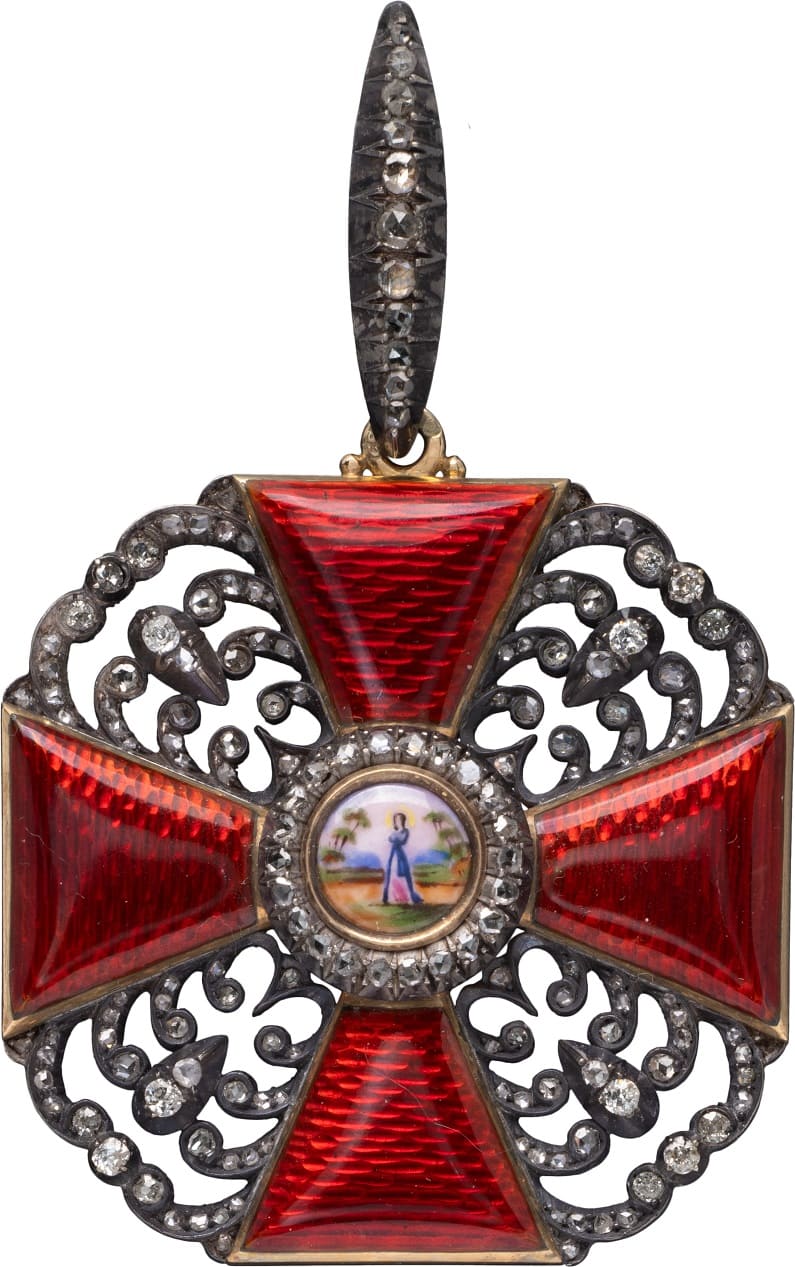 Знак ордена Святой Анны 1-й степени с бриллиантами.jpg