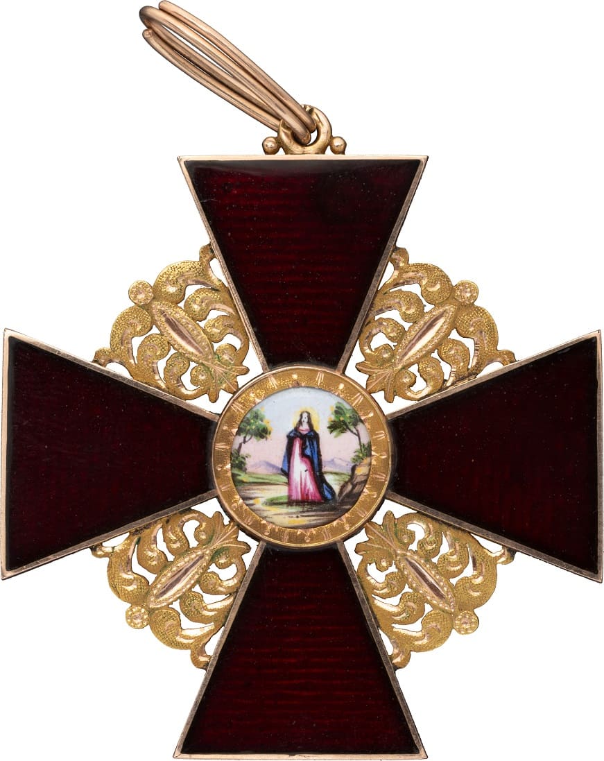 Знак ордена Святой Анны 1-й степени темной эмали.jpg