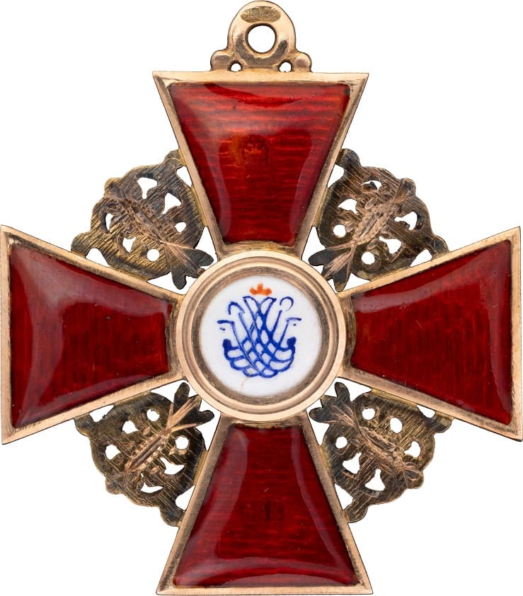 Знак ордена  Святой Анны 2-й степени АК.jpg