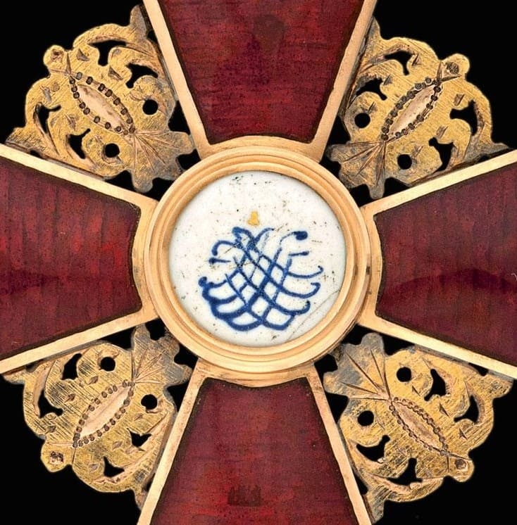 Знак ордена  Святой Анны 2-й  степени IK.jpg