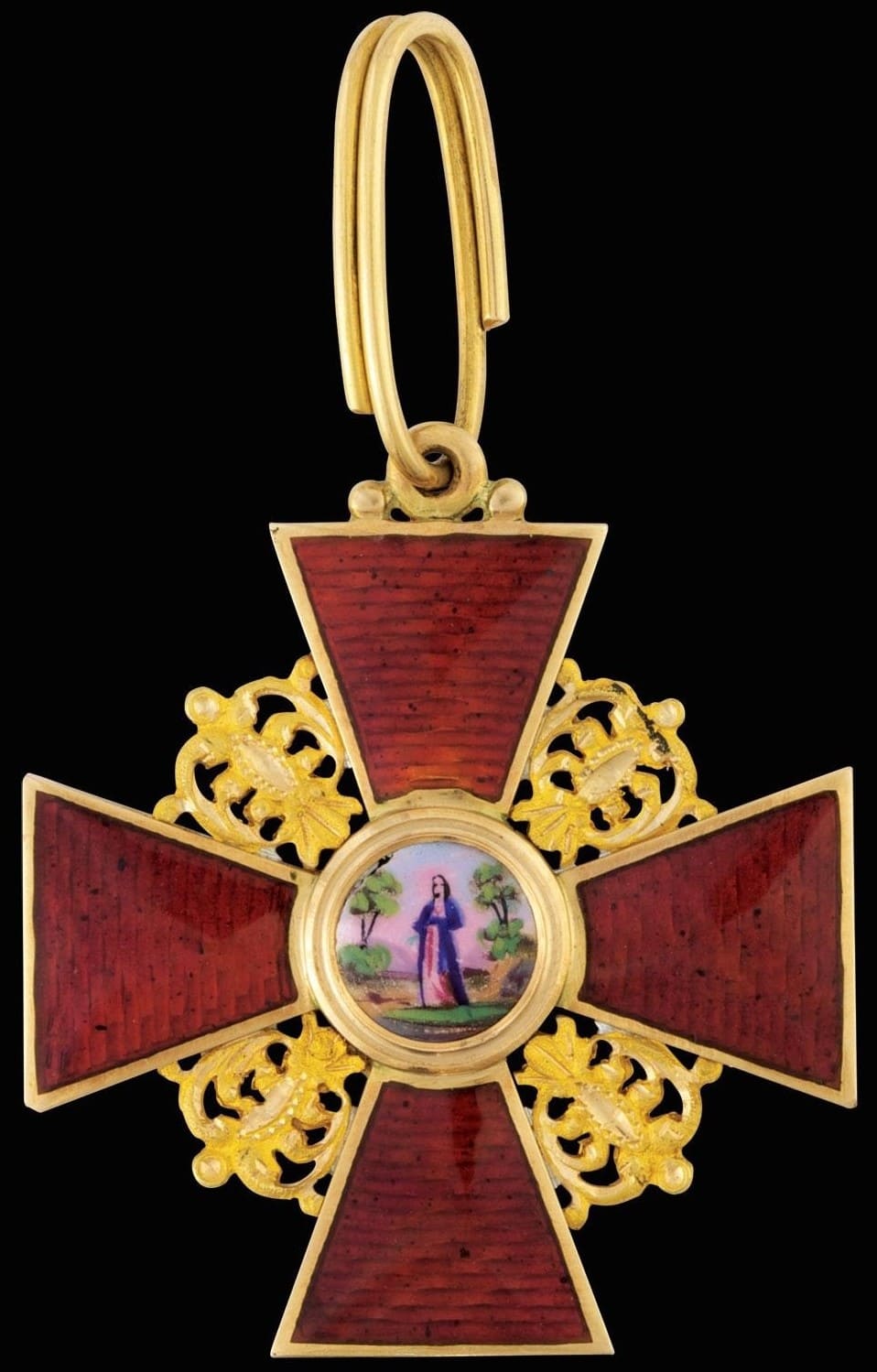 Знак ордена Святой  Анны 2-й степени Кейбель-Кеммерер.jpg