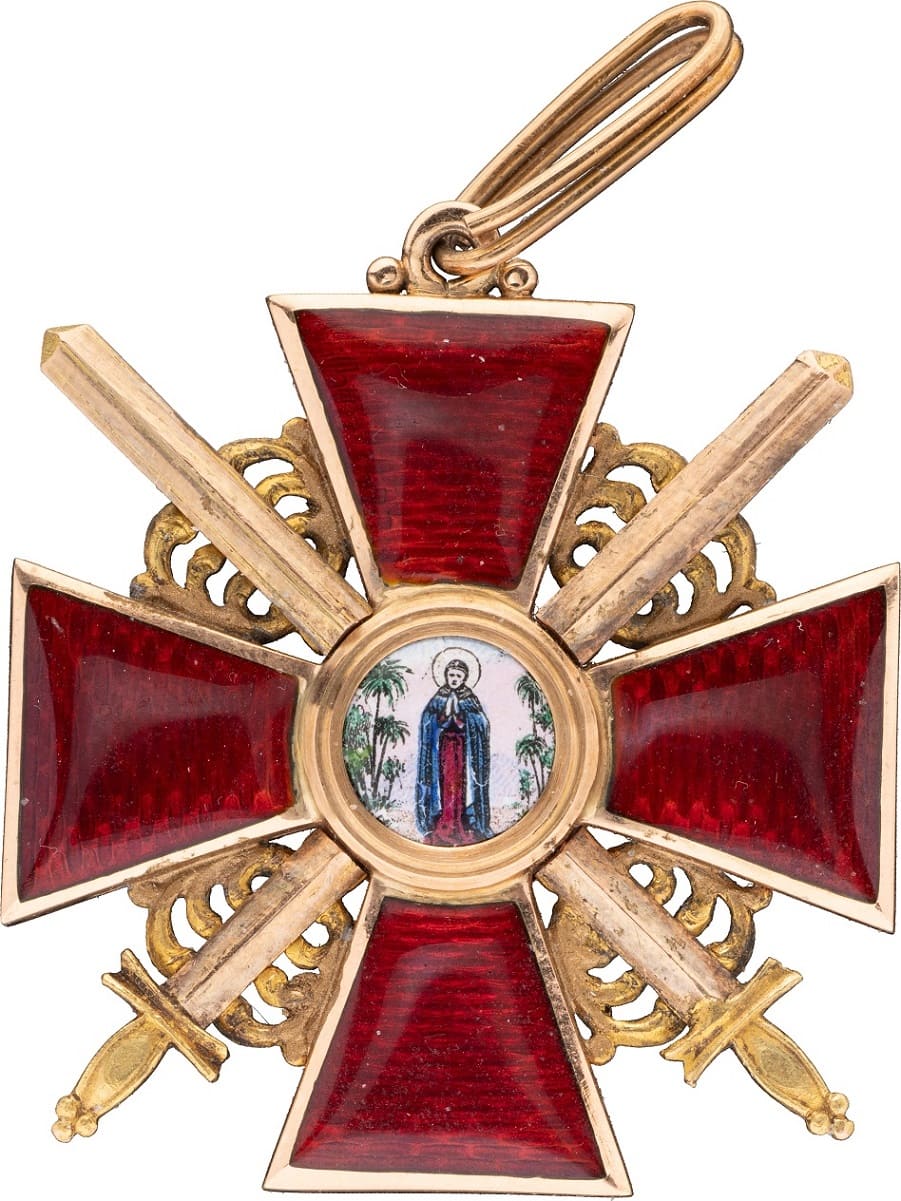Знак ордена Святой Анны 2-й степени с мечами ВД.jpg