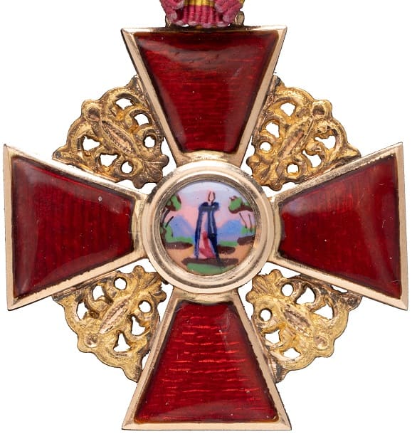 Знак ордена Святой Анны 3-й степени, 1899–1904.jpg