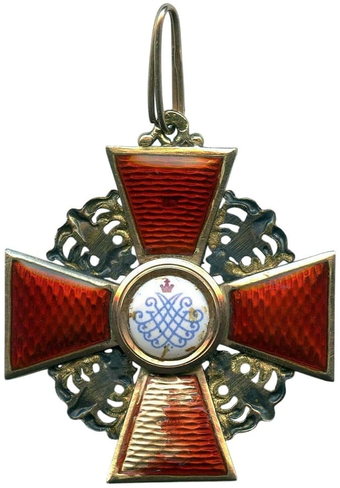 Знак ордена Святой Анны 3-й степени Фирма  «Эдуард».jpg