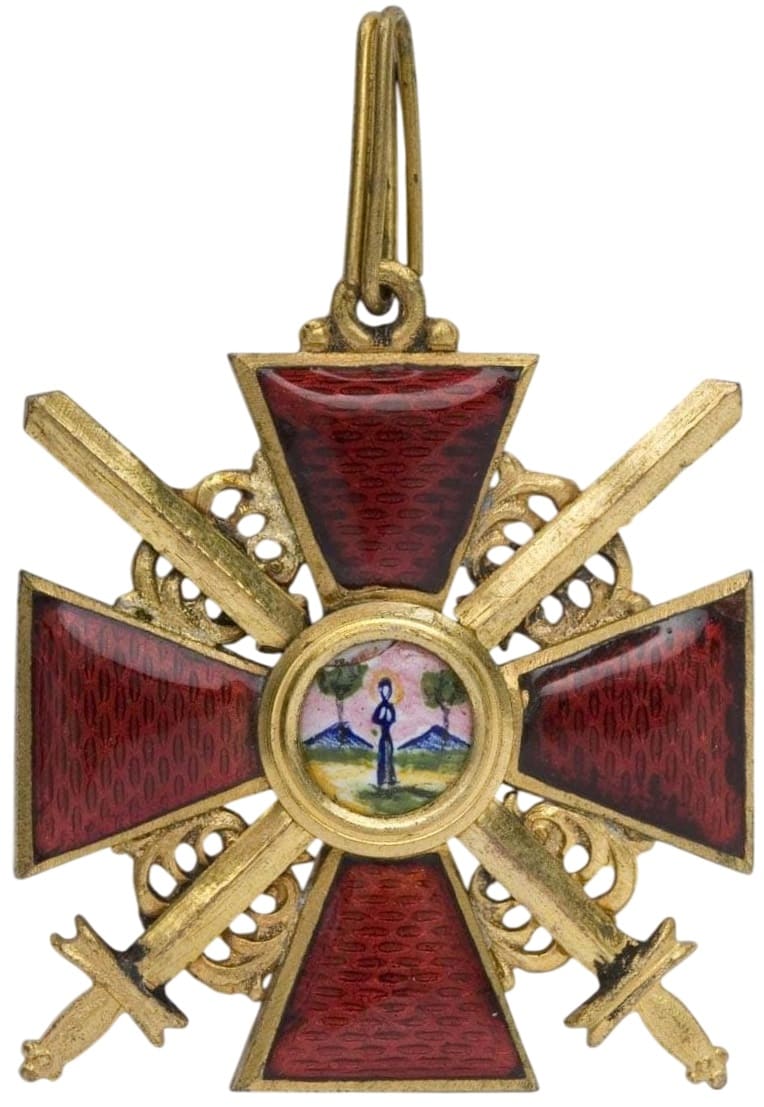 Знак ордена Святой Анны III степени с  мечами ДО.jpg