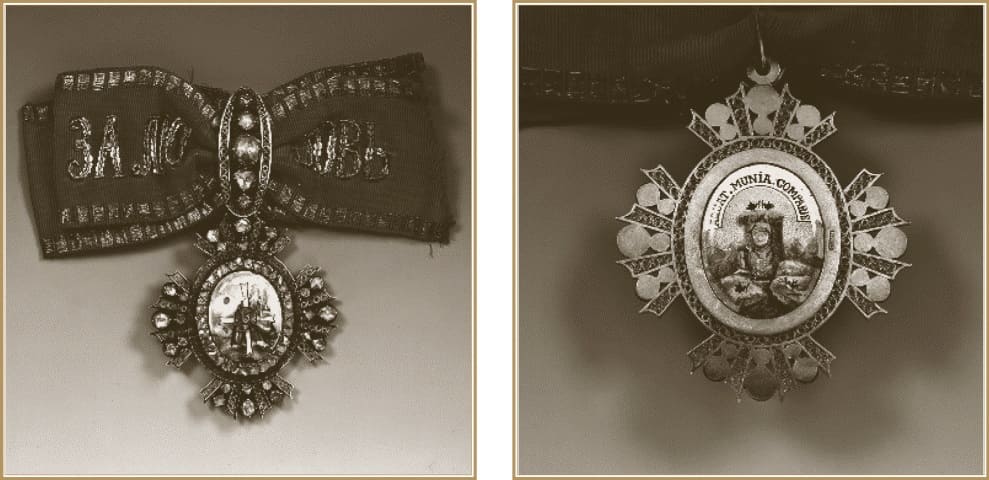 Знак ордена Святой Екатерины. Лицевая и оборотная стороны.jpg