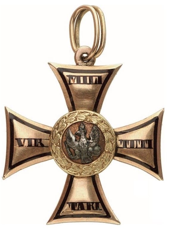 Знак ордена Военных заслуг  Virtuti Militari 4-й степени IP.jpg