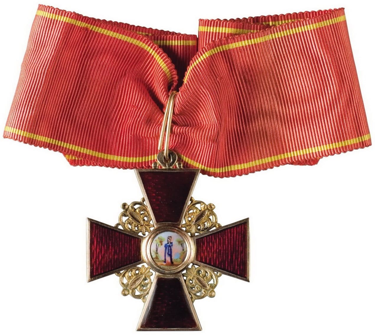 Знак ордены Святой Анны 2-й степени мастерская Юлиуса Кейбеля.jpg