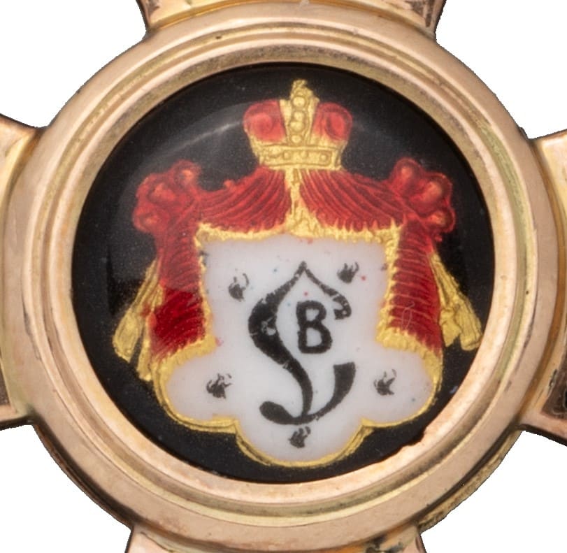 Знак в ордена Святого  равноапостольного князя Владимира Эдуард.jpg