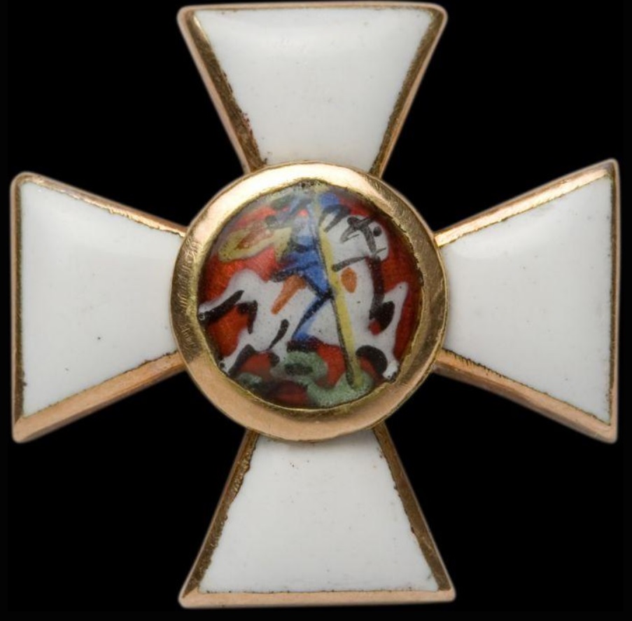 Знак военного ордена Святого великомученика и Победоносца Георгия на оружие.jpg
