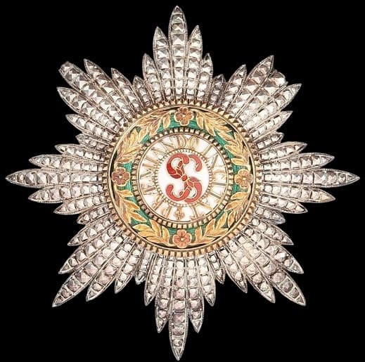 French Postcards with Russian Imperial Orders made by Kretly, Paris